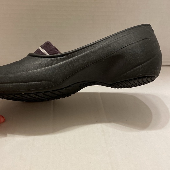 Women’s Crocs Juneau Flats Loafers Black 6 Slip On Shoes Elastic Band - Picture 13 of 15